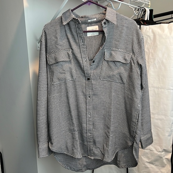 Abercrombie & Fitch Oversized Flannel Shirt (Size S) - Picture 1 of 2